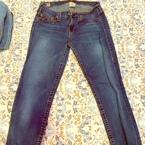 True Religion Casey skinny leg jeans